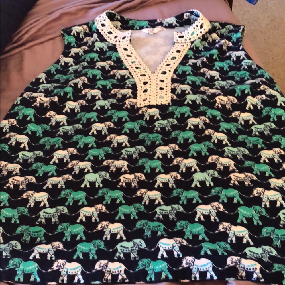 Crown and ivy elephant tank top